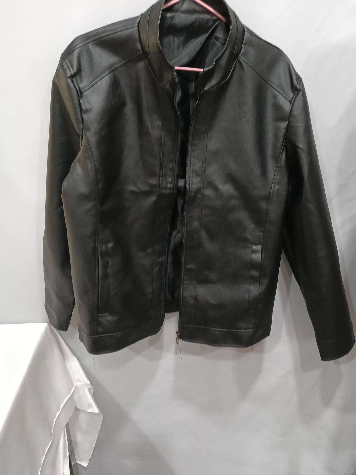 Men's American Leather Fashion Jacket