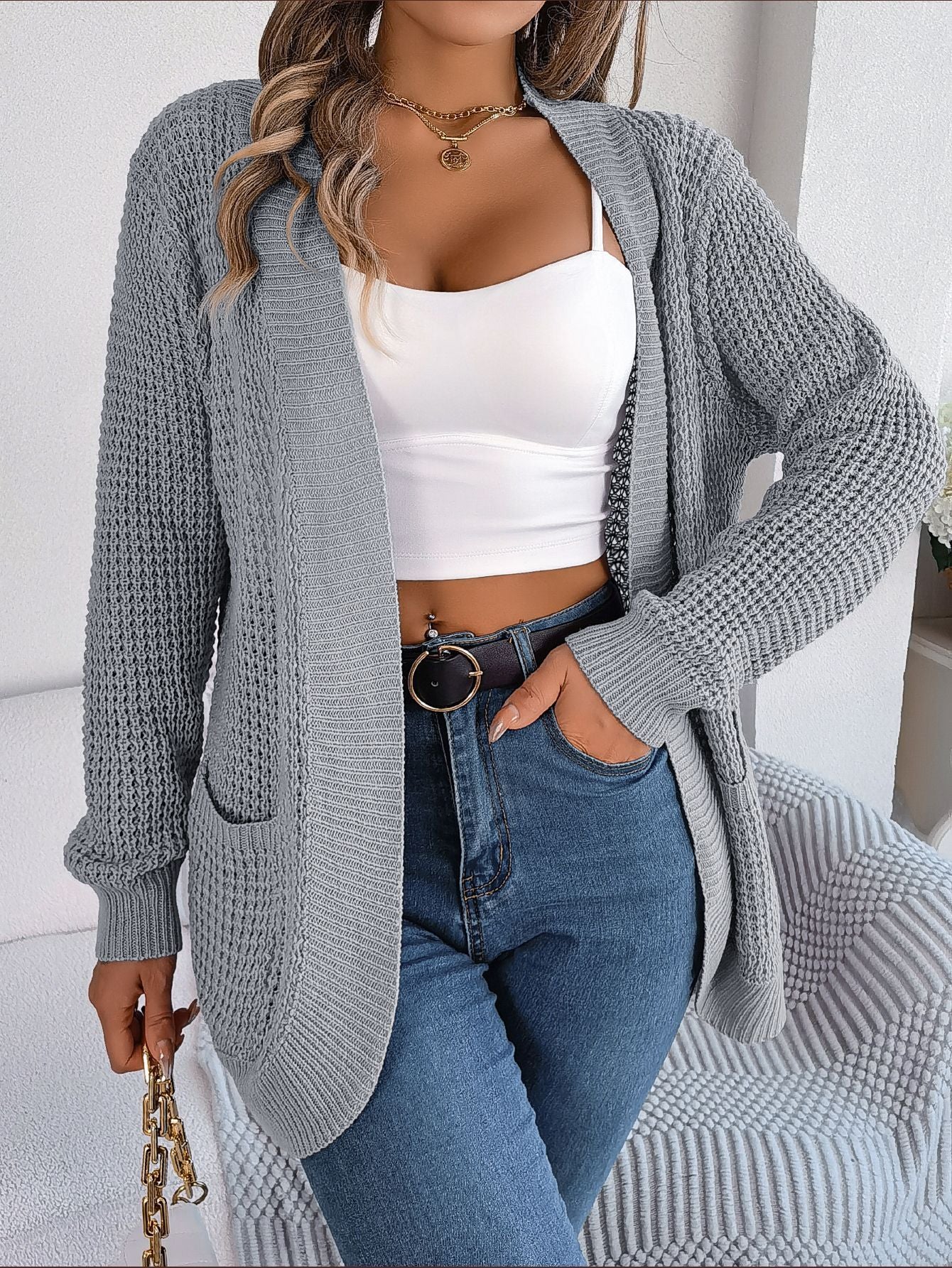 Classic Knitted Cardigan