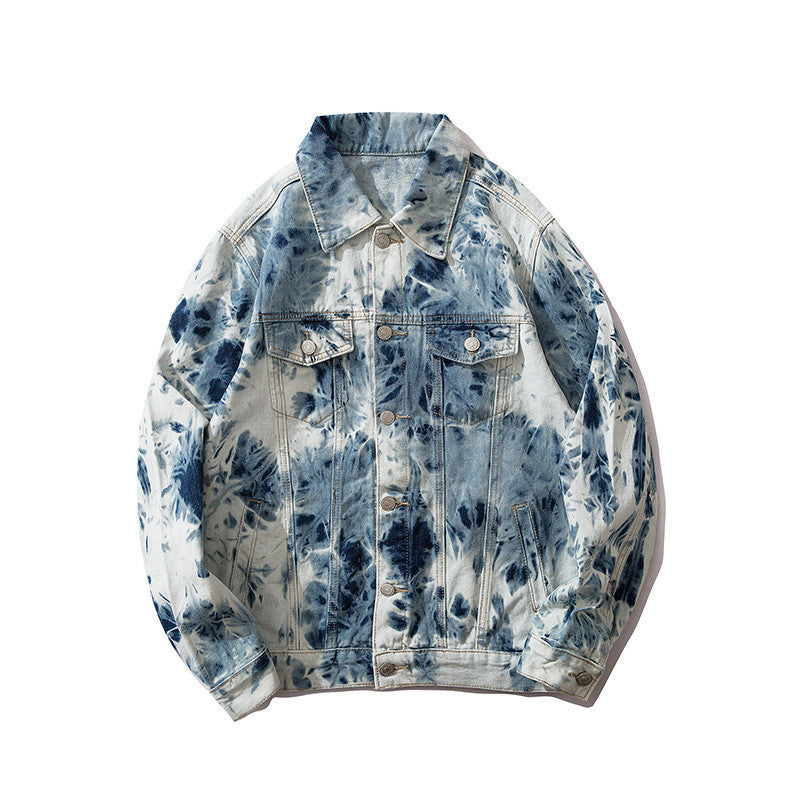 Tie-dye Denim Jacket