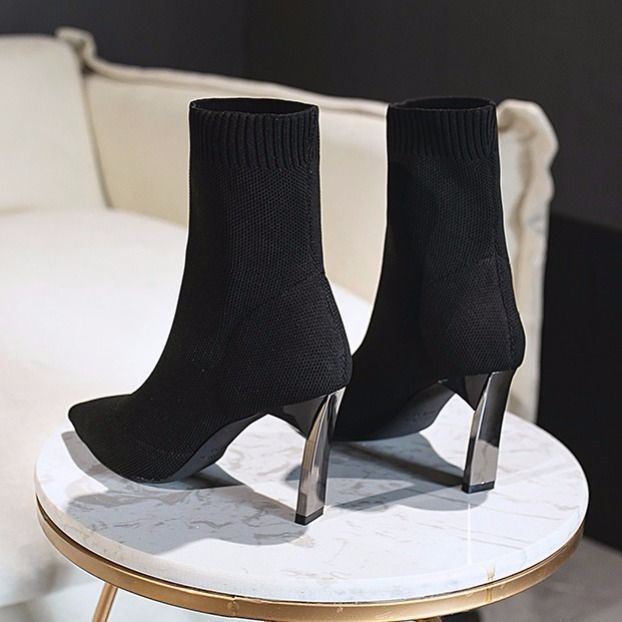 Women's Pointed Sock Boots