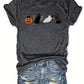 Halloween Pumpkin Printed Top