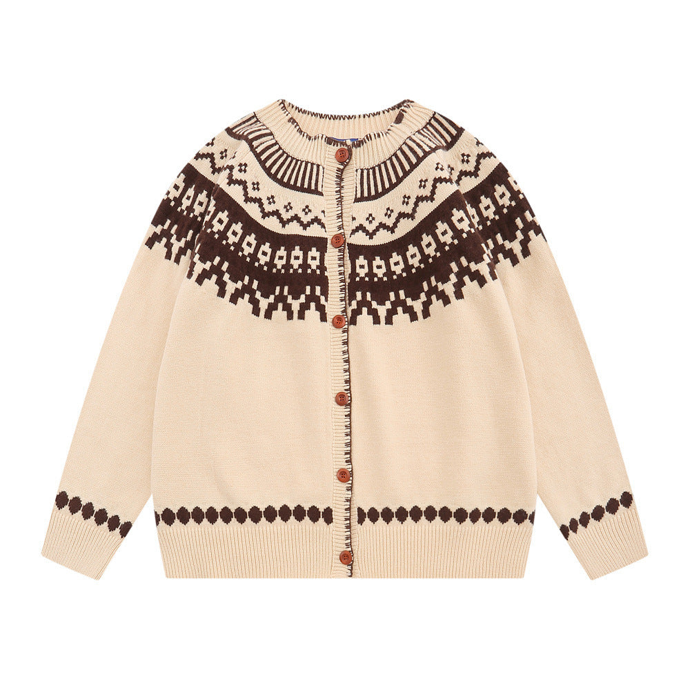 Unisex Argyle Sweater