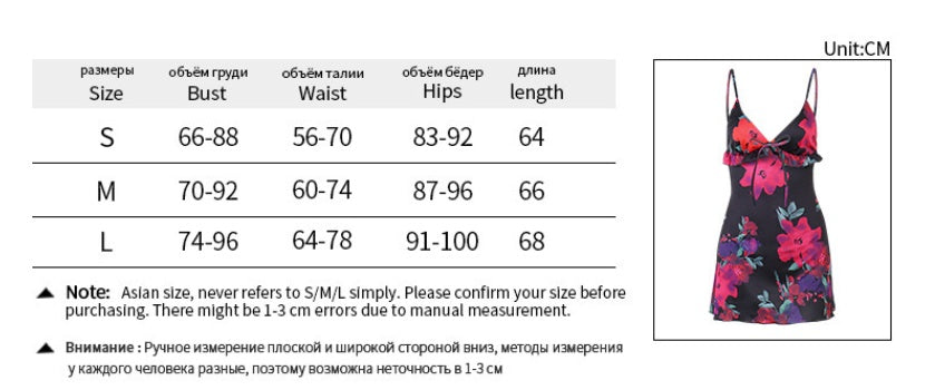 Ladies Ruffles Suspender Dress