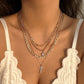 Mix And Match Cross Chain Necklace