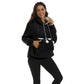 Large Pocket Solid Color Hoodie For Women