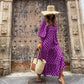 Women's Vintage Printed Bohemian Dress