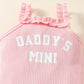 Daddy's Mini Me Girl's Romper