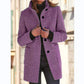 Standing Collar Woolen Coat