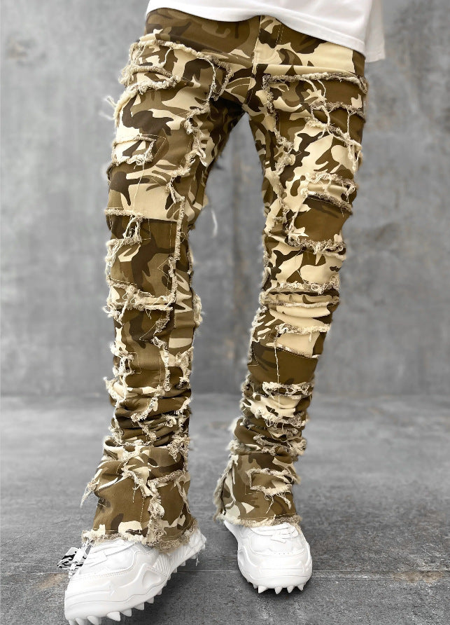 Men's Stacked fitted Jeans