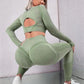2pcs Butt Lifting Sports Suit