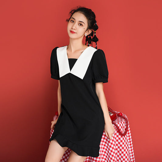 Girls Puff Sleeve Harajuku Dresses