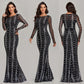 Women's Sequins Maxi Dress