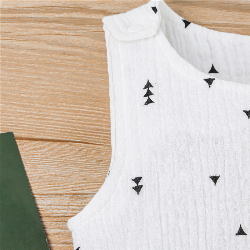 Kid's Unisex Cotton Jumpsuit
