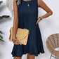 Summer Ruffle Dress Fashion Loose Sleeveless Straight Beach Dresses For Women