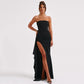 Elegant Split Maxi Dress
