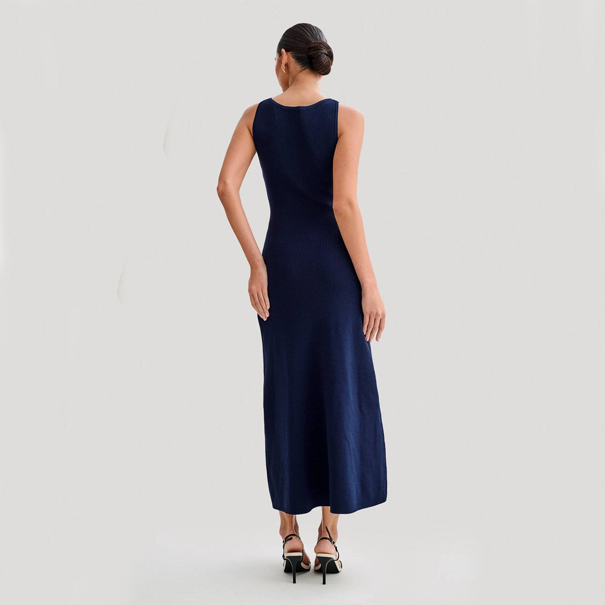 Single Breast Knitted  Dress