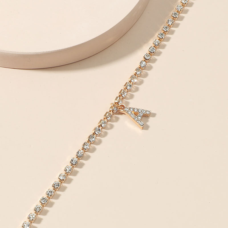 Alphabet Anklet