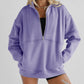 Zipper Pocket Casual Exercise Hoodie For Women