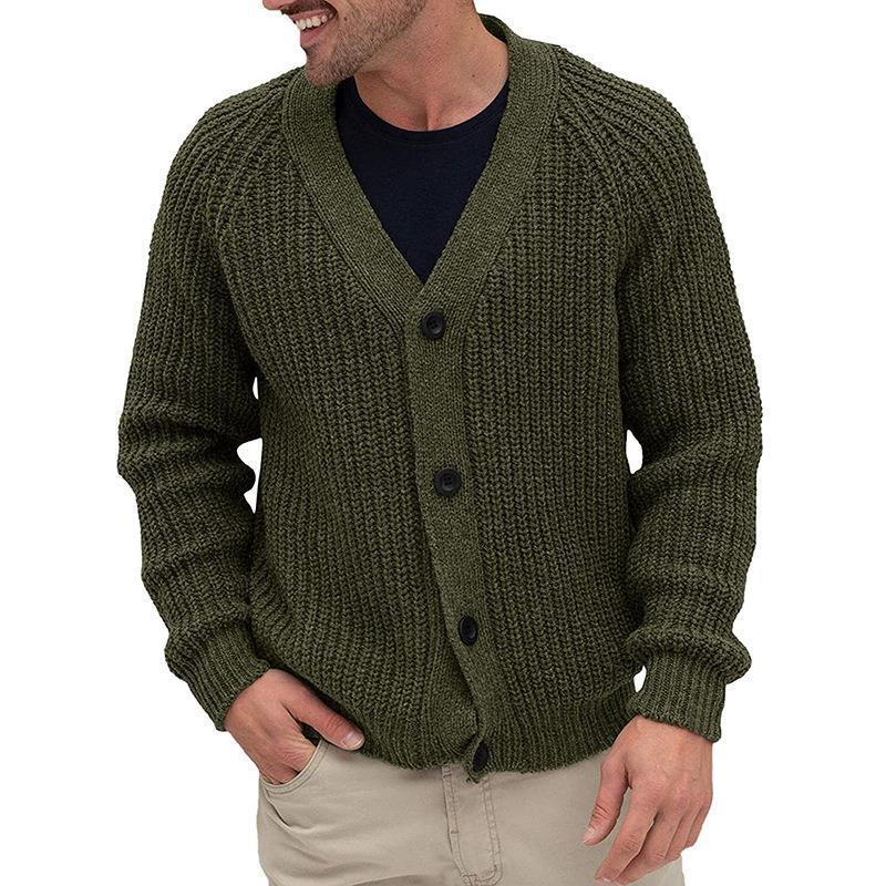 Men's Ribbed Cardigan