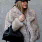 Women's Plush Coat