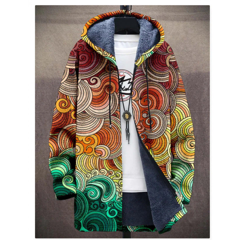 New Creative 3D Digital Printing Jacket For Men