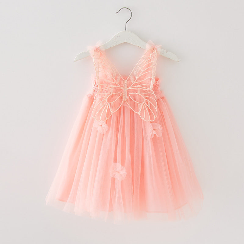 Girl's Butterfly Princess Petti Skirt