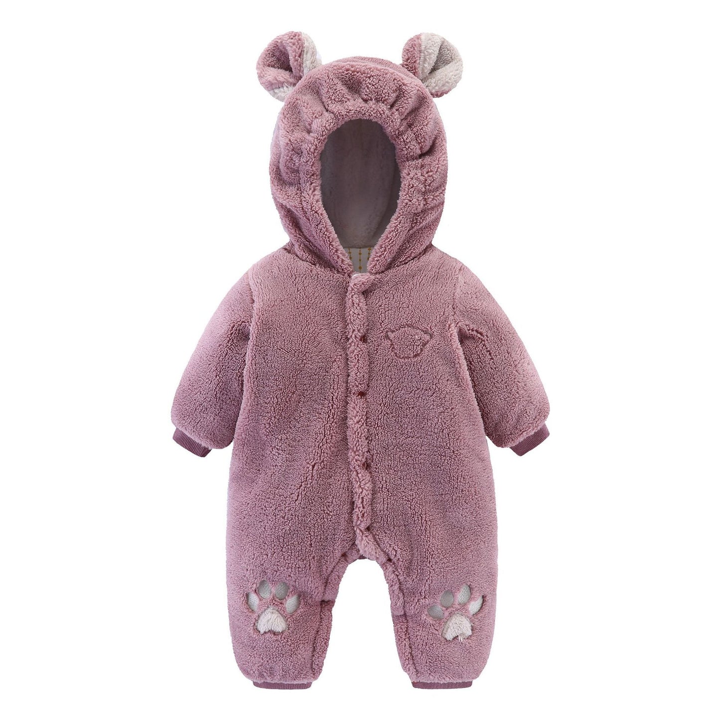 Baby's Rice Velvet Quilted Onesies