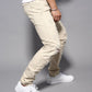 Double Waist Ripped Cargo Trousers