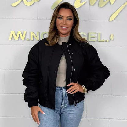 Women's Cotton Padded Pilot Jacket