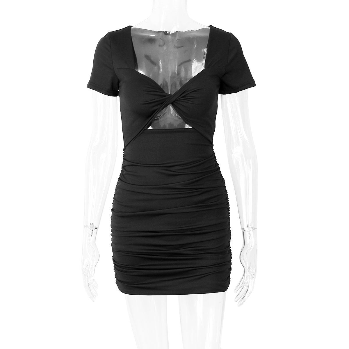 Women's Peep See Mini Dress