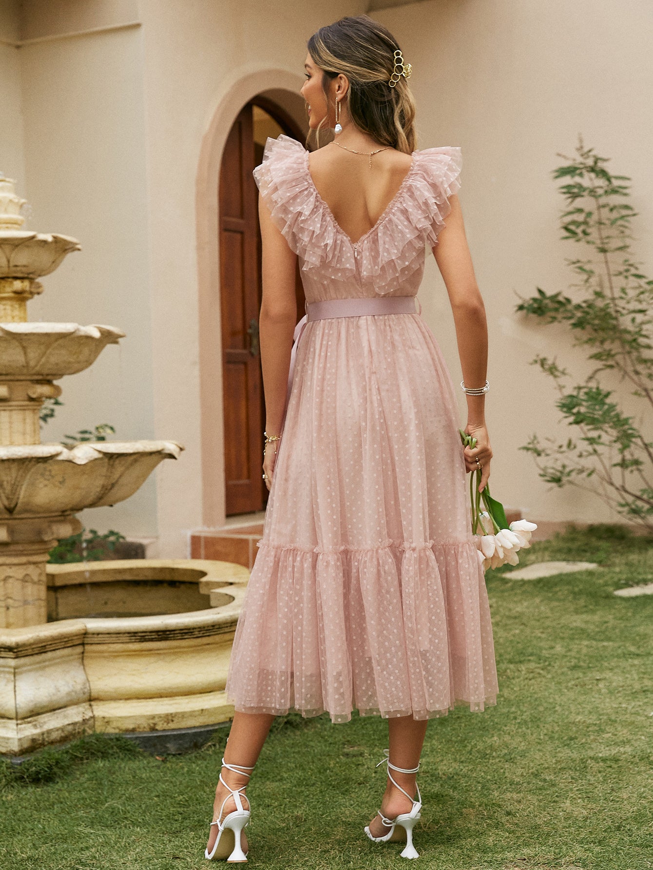 Lace Swing Dress