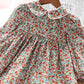 Girls Cotton Floral Dress