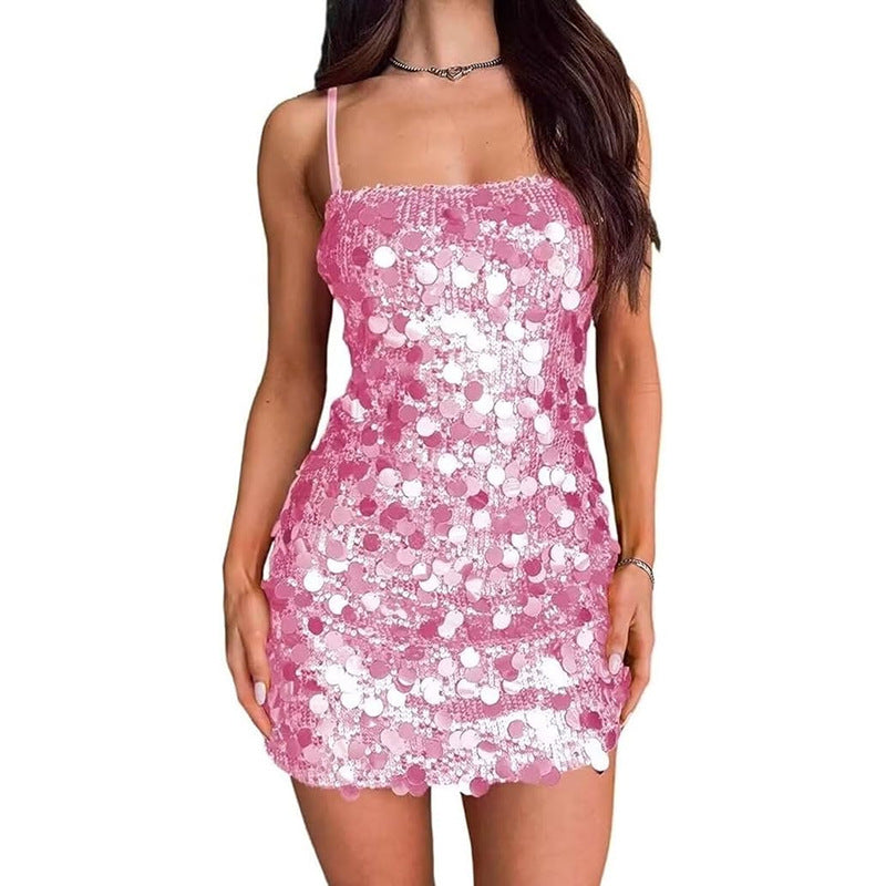Women's Sequin Banquet Dress