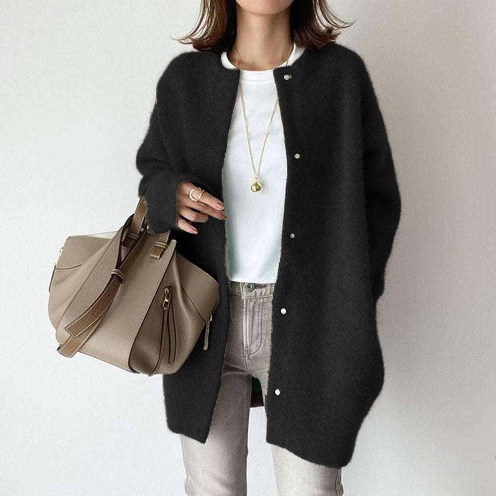 Single Breasted Knitted Cardigan