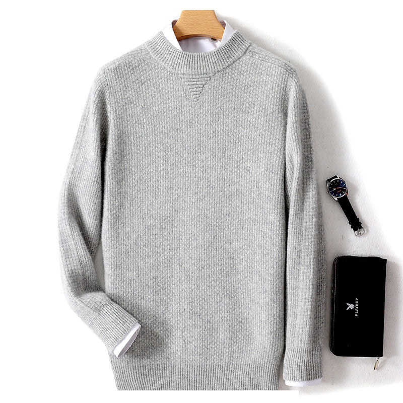 Men's Rhombus Cashmere Sweater