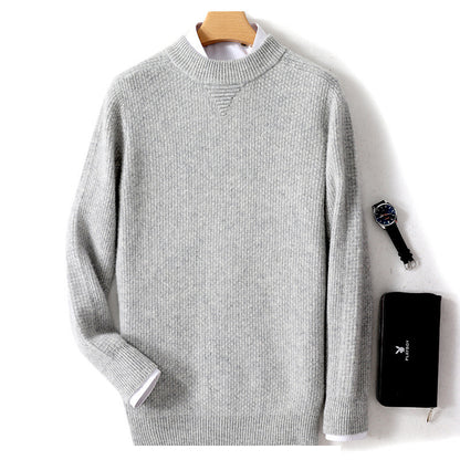 Men's Rhombus Cashmere Sweater