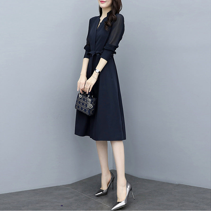 Classic V-Neck Dress