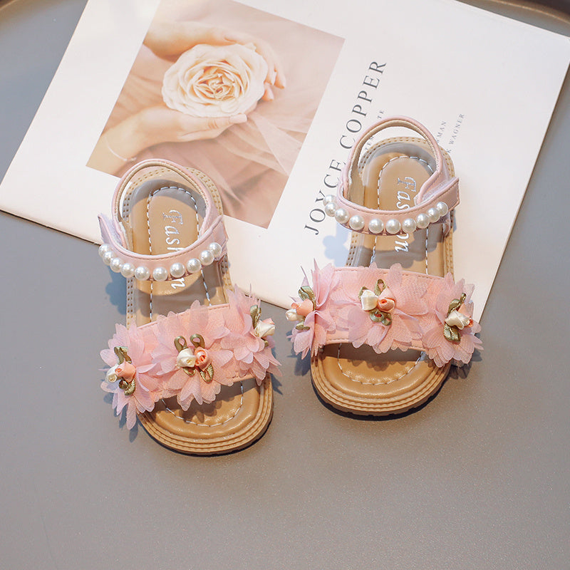 Girls Flowers Sandals