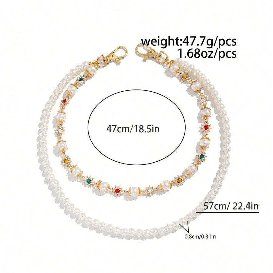 Double Layer Metal Waist Chain