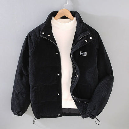 Retro Winter Season Thick Warm Jacket For Men