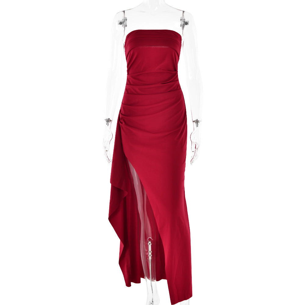 Elegant Split Maxi Dress