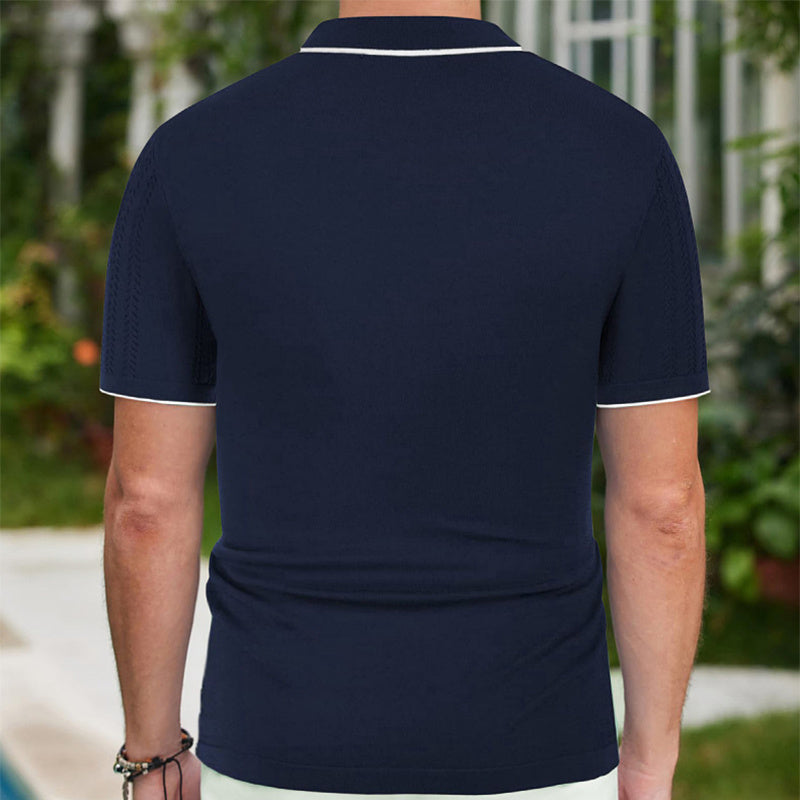 Men's Short-sleeved Sports Shirt