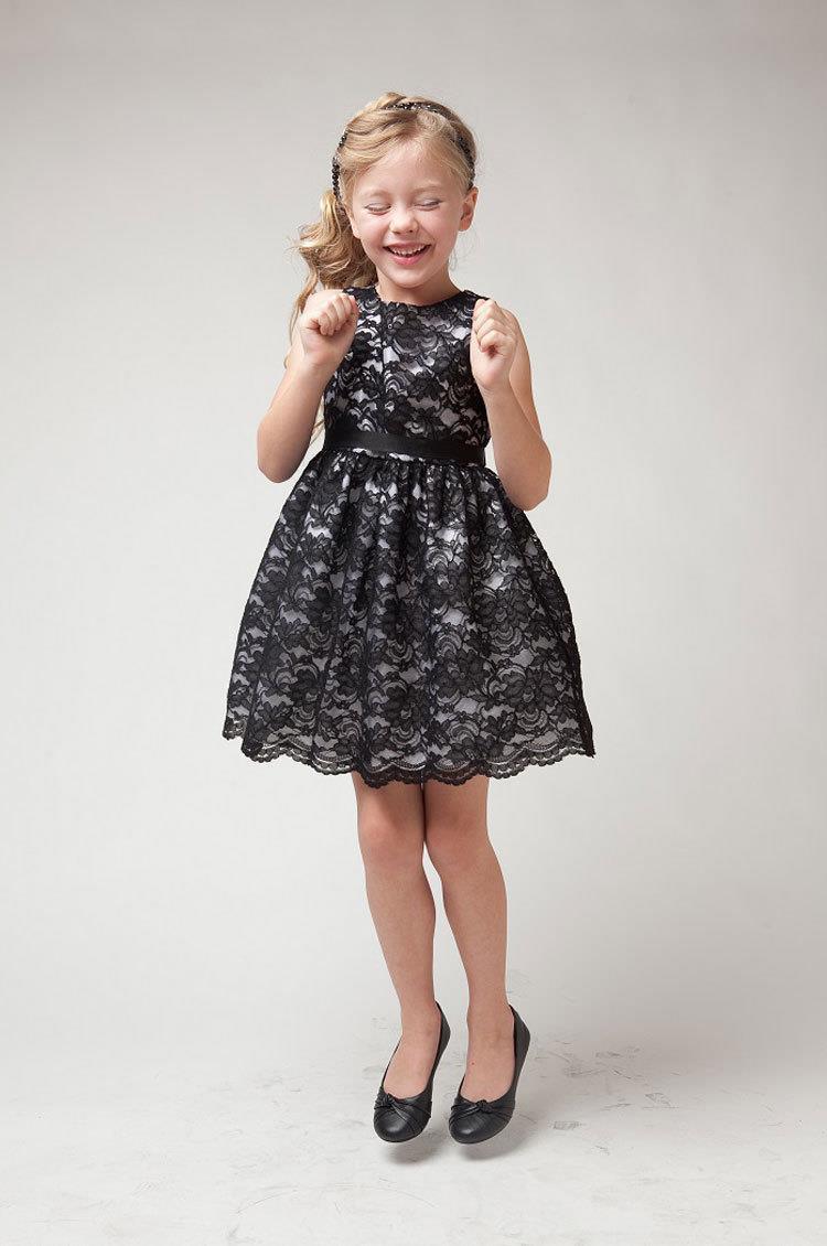 Girl's Princess Lace Dress