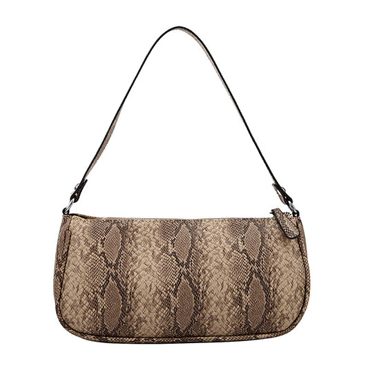 Women's Serpentine Underarm Purse