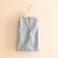 Girl's Embroidered Denim Tunic