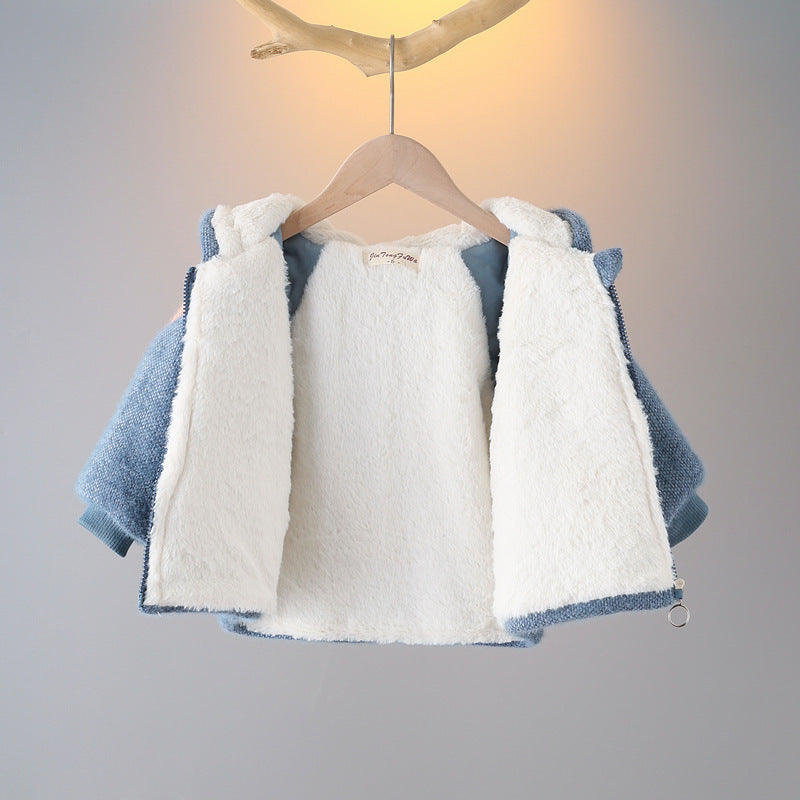 Warm Velvet Padded Jacket