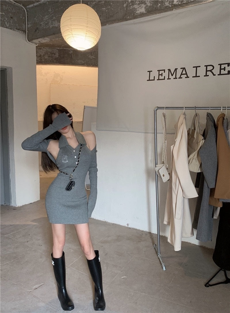 Trendsetter 2 Pcs Sweater Dress