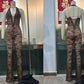 Women's Halter Fitted Jumpsuit
