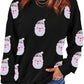 Santa Claus Sequins Sweatshirt