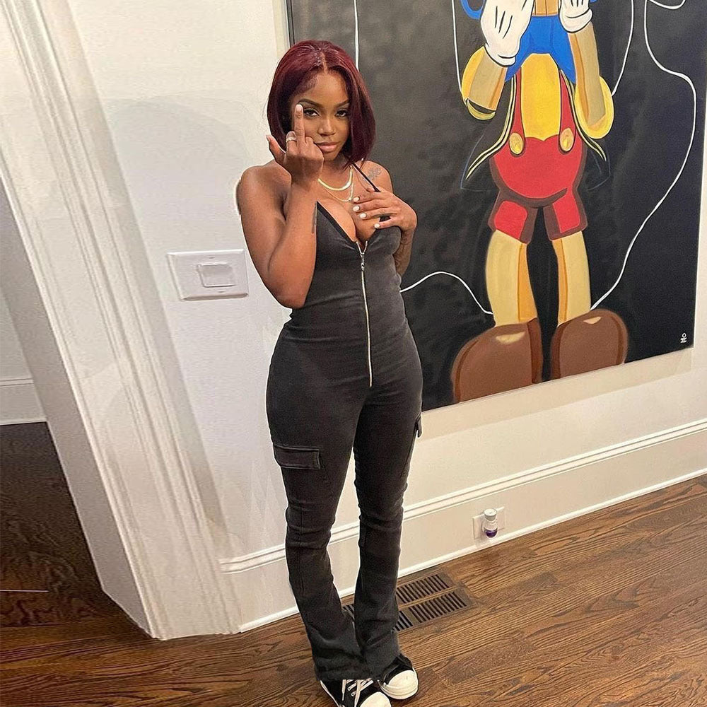 Women's Split Leg Jumpsuit
